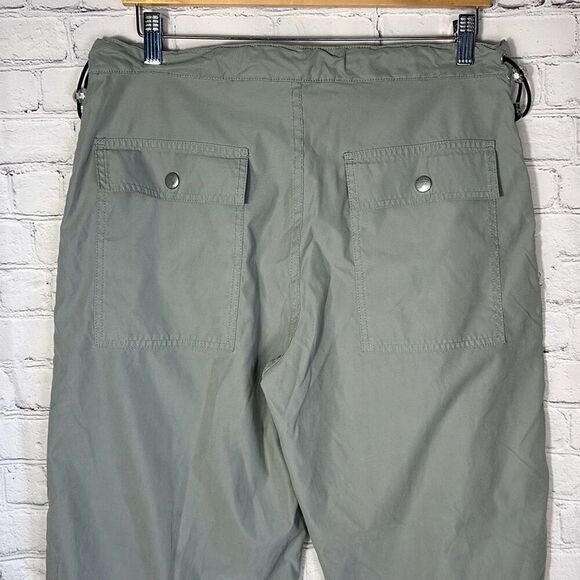 Vintage Levi’s Silvertab Y2K Data Nylon Polyester Green Cargo Pants  Size M X 32 - Picture 8 of 11
